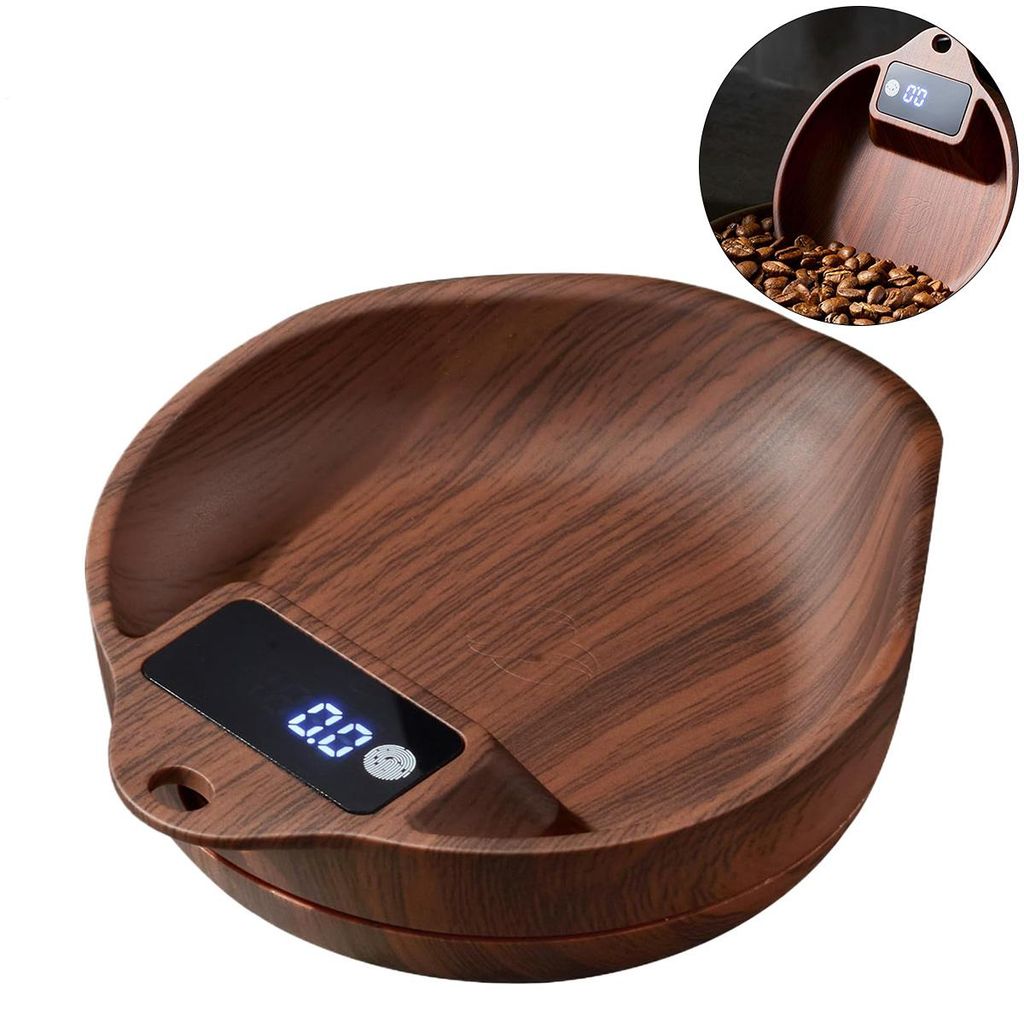 Digitale Küchenwaage, Kaffeewaage Geeignet Für Filterkaffee, Genauigkeit 0,1 Gramm, Lebensmittelwaage Mit Rutschfester Silikonunterlage.