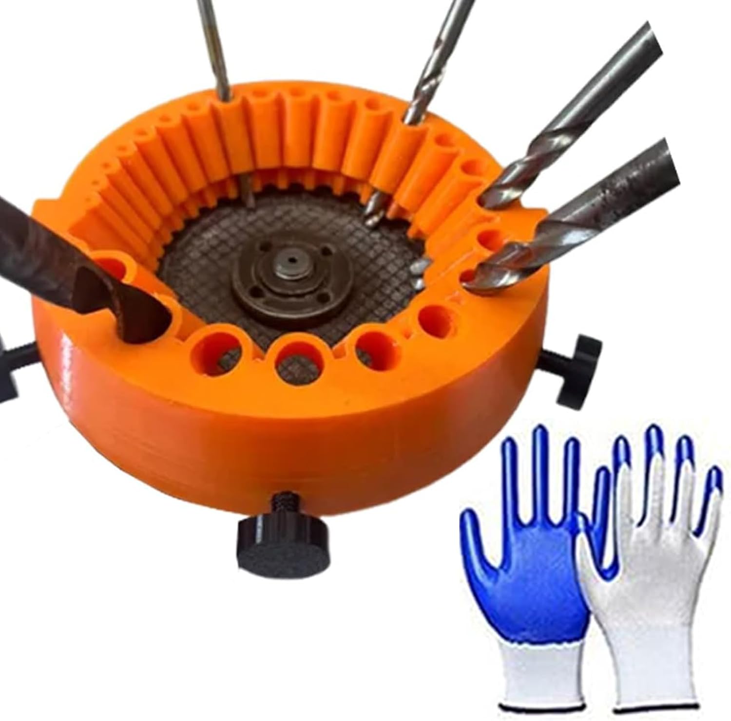 Bohrschleifer Für Alle Bohrmaschinen – Winkelschleifer (2–13 Mm) Schleifwerkzeug Kompatibel Mit 125-mm-winkelschleifer (orange)