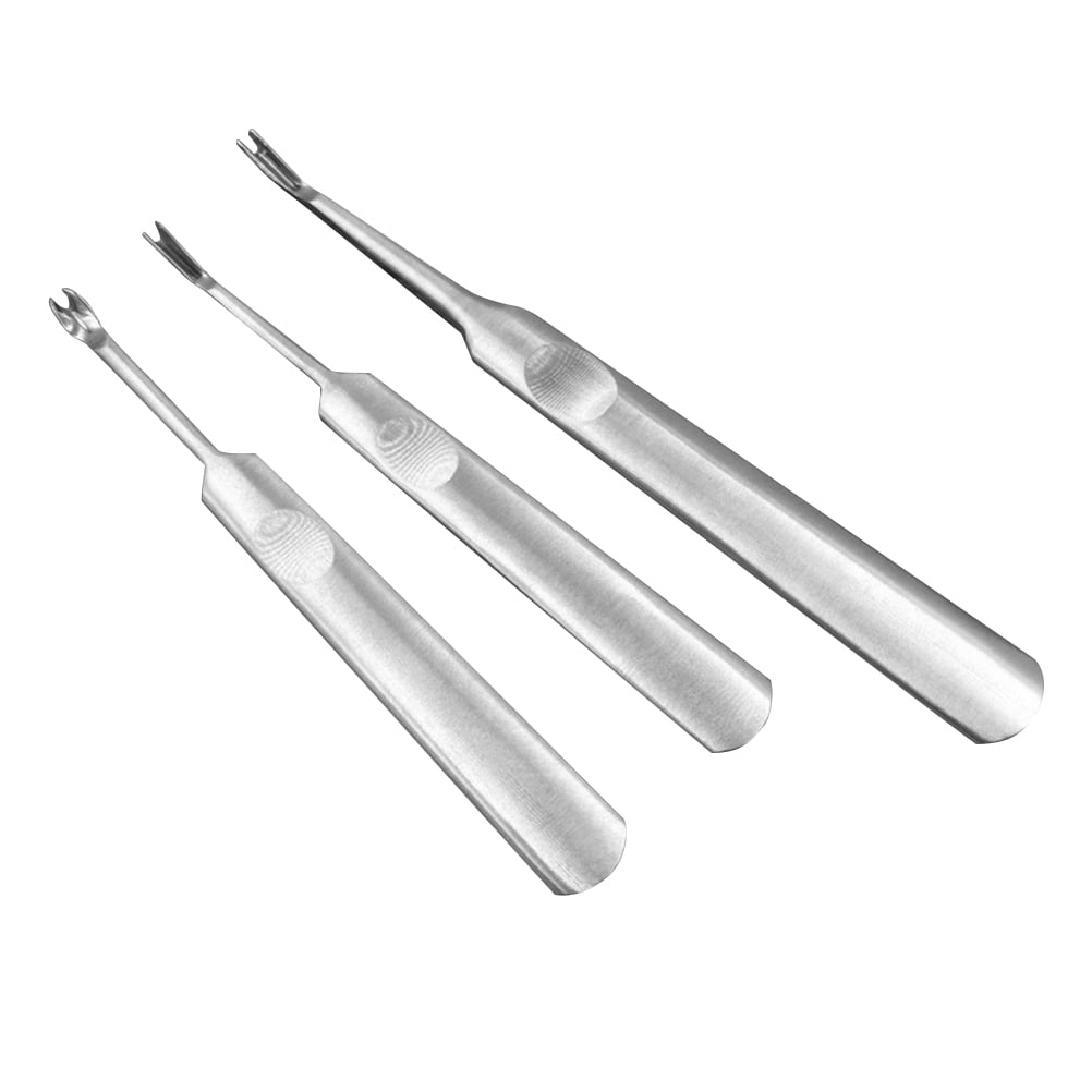 Drei Gravierwerkzeuge Aus Kohlenstoffstahl, Ausgestattet Mit Einem Handschaber Aus Edelstahl Für Feine Gravuren (9,5 Cm U, 9,5 Cm 11,6 Cm V).