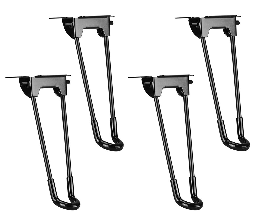 4-teiliges, Klappbares Tischbein-set Aus Metall Für Couchtische, Computertische, Camping, Camping, Klappbare Tischbeinhalterungen – 50 Cm