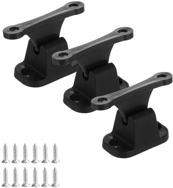 3 Stück – 6 X 2 Cm – Inkl. Schrauben – Wohnmobil – Bus – Nutzfahrzeug – Individuelles Zubehör – Türstopper Für Kabinen – Für Wohnwagen Und Reisemobile