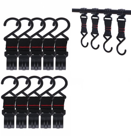 Haken – 10er-pack – Multifunktionale Hängehaken Für Camping Und Küche