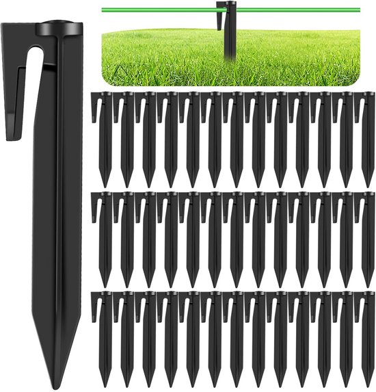 40er-packung 8,5 X 2 Cm Draht-erdanker - Für Mähroboterkabel
