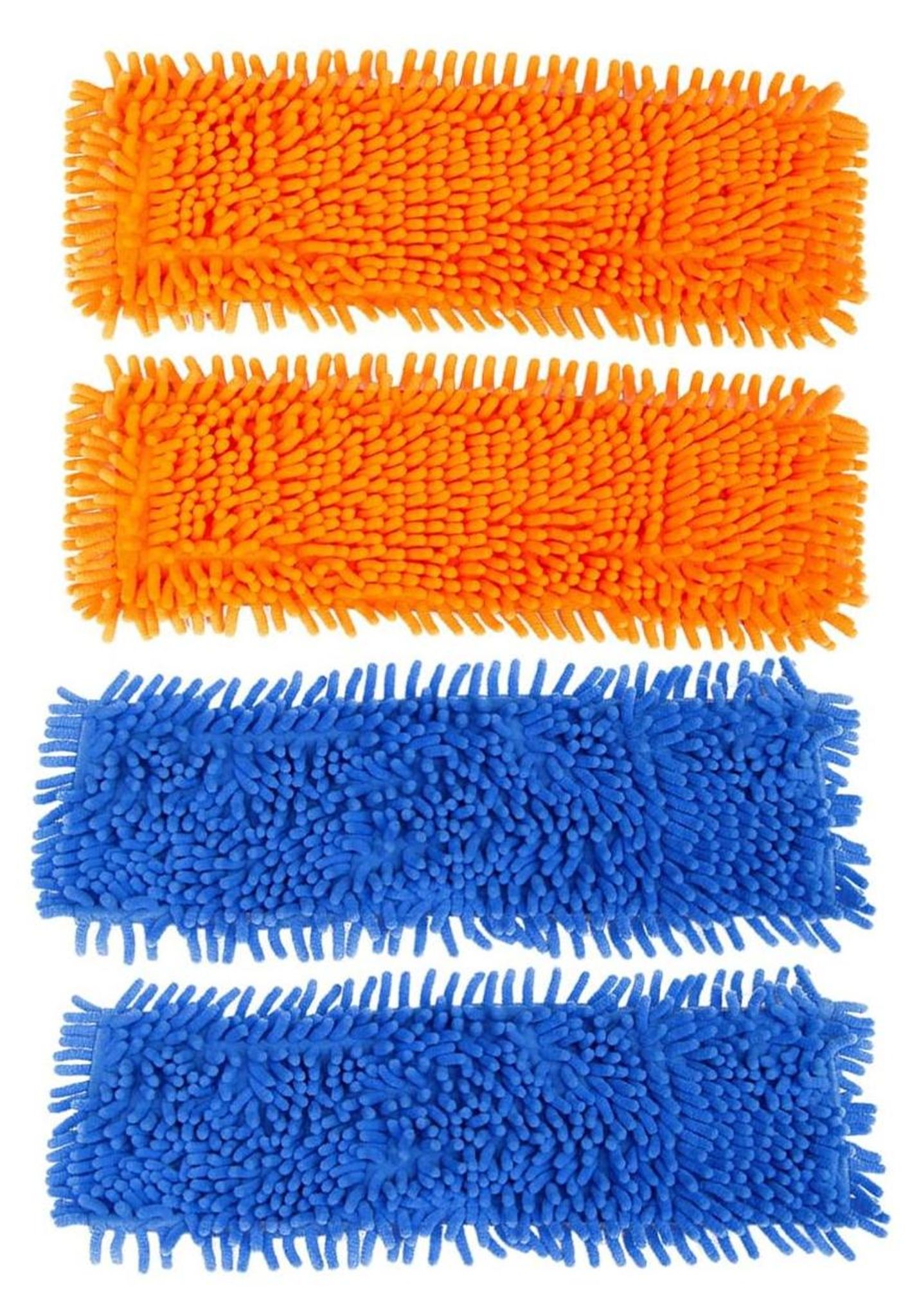 4-teiliges Set Mit 40 Cm Breiten Flachmoppköpfen Als Ersatz, Geeignet Für Laminat-, Fliesen- Und Marmorböden.