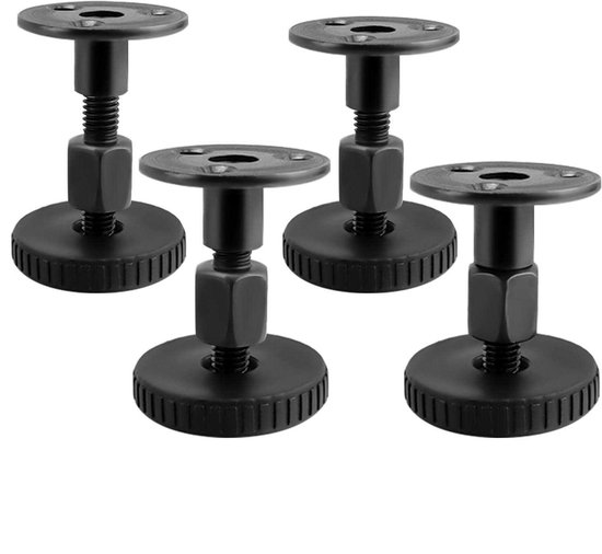 4-teiliges, Verstellbares Tischbeinset – 47–64 Mm – Bohren Nicht Erforderlich
