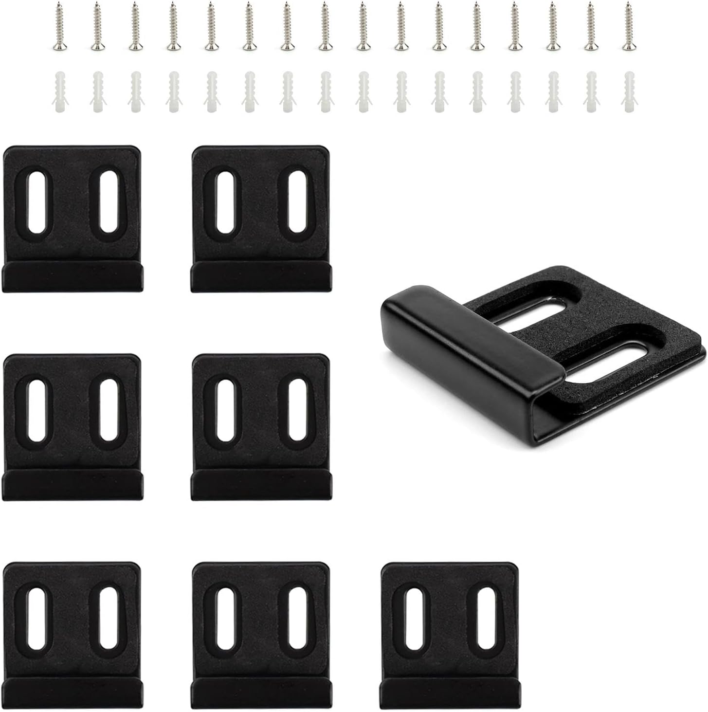 8-teiliges Wandspiegelhalterungsset, Robustes Spiegelmontageset Zur Sicheren Befestigung Von Spiegeln An Der Wand.