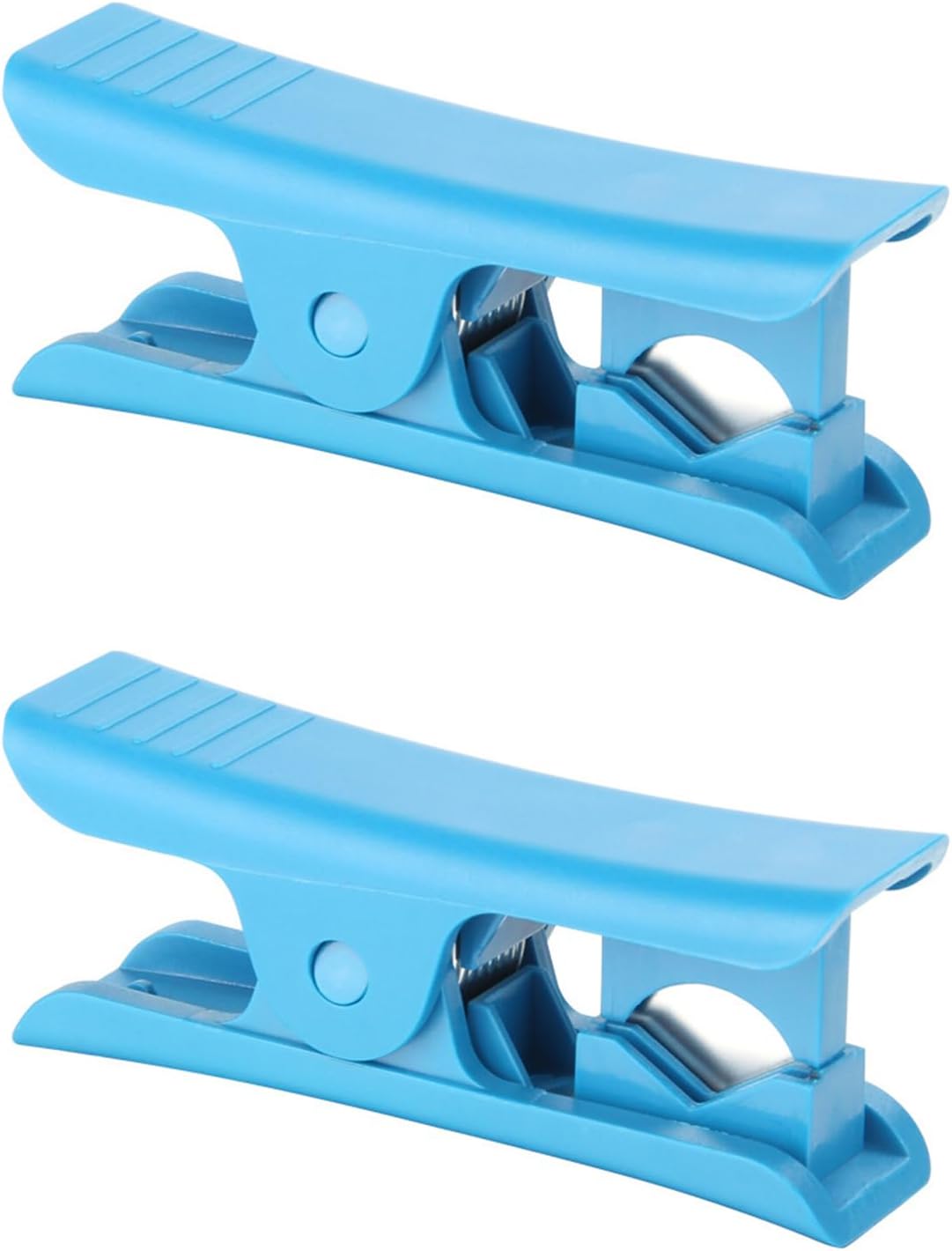 2-teiliges Schlauchschneider-set Aus Kunststoff Für Pu/pe-schläuche Bis Zu 16 Mm Außendurchmesser (blau)