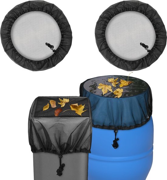 2-teiliges Universelles, Verstellbares 95-cm-regeneimer-abdeckungsset Aus Moosgewebe