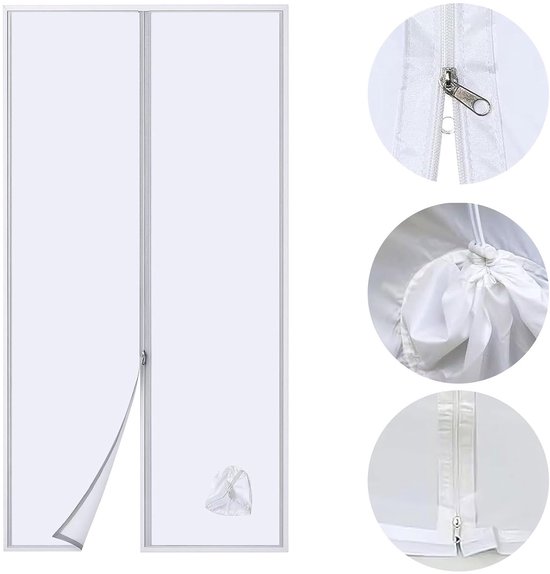 Türdichtung Für Tragbare Klimaanlagen, Türdichtung Für Klimaanlagen Mit, Türdichtung Für Balkonklimaanlagen Mit, Zur Montage An Türen (100 X 210 Cm)