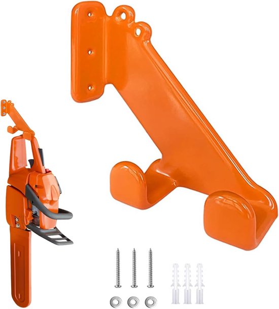 Wandhaken Und Wandhalterung Geeignet Für Stihl Kettensägen, Starke Aufhängung (orange)
