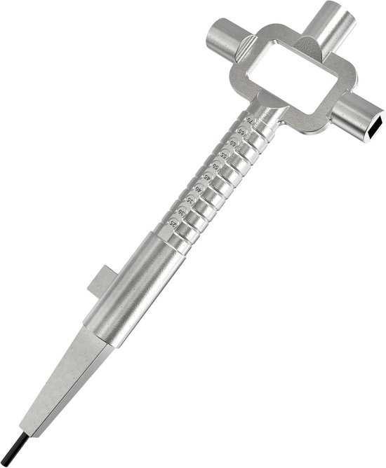 Gebäudeschlüssel – Schlüssel Für Schließfach – Universal – Metall – 195 Mm – 6-in-1-hauptschlüssel