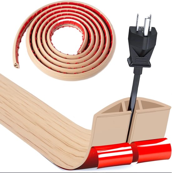 3 Cm X 300 Cm Flexible Pvc-kabelkanal-ablage Für Erdungskabel