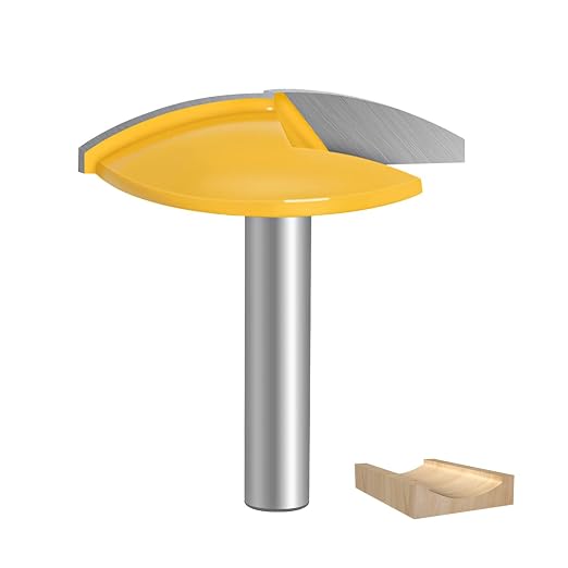 Horizontalfräser Für Vertikalspindel-fräsmaschinen (8-mm-schaft, Heimwerkerbedarf Für Holzbearbeitung)