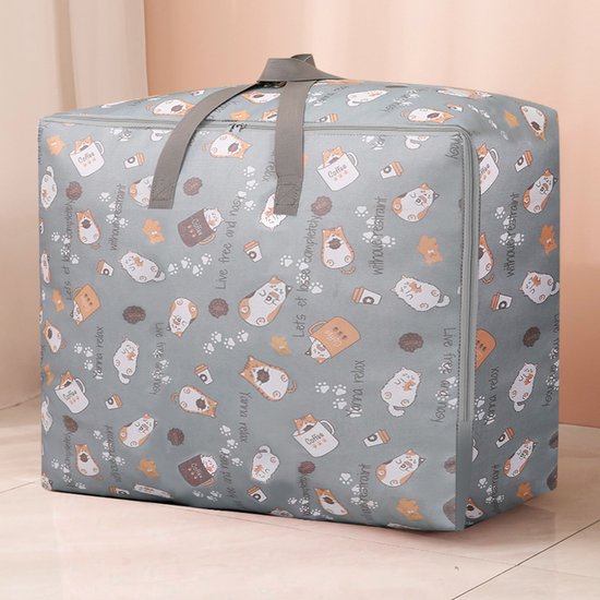 Extra Großer Aufbewahrungsbeutel Mit Reißverschluss (2 Stück) - 70 × 50 × 30 Cm - Faltbarer Aufbewahrungsbeutel - Geeignet Zur Aufbewahrung Von Daunendecken, Kleidung, Kissen Usw.