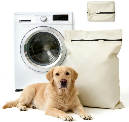 65 X 70 Cm Wäschesack Aus Köpergewebe Aus Polyester - Entfernt Hunde- Und Katzenhaare - Für Hunde, Katzen, Pferde Und Kaninchen