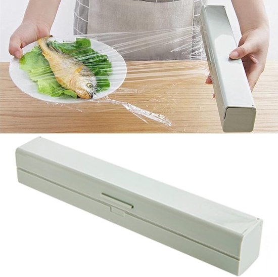 Magnetischer Küchen-spender Aus Aluminiumfolie, 32 X 5 X 5 Cm – Grün