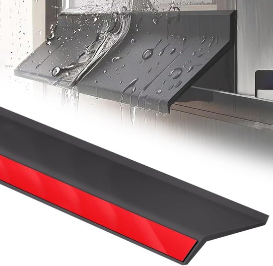 4,5 Cm X 1,5 M Selbstklebender, Wasserdichter Fenster-regenschutz & Fensterbankabweiser
