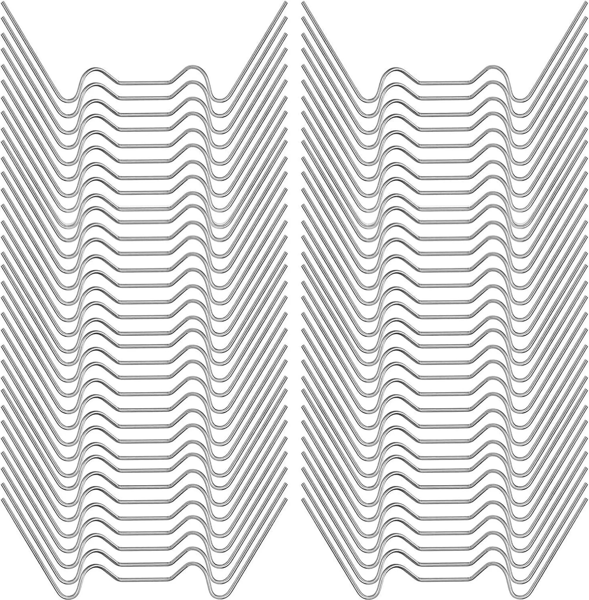 100 Edelstahl-glasbefestigungsclips, Geeignet Zur Befestigung Von Windschutzpaneelen In Gewächshäusern Und Blumenhäusern.