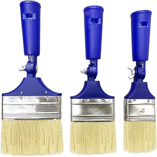 3-teiliges Set Aus Ausziehbaren/verstellbaren Pinseln