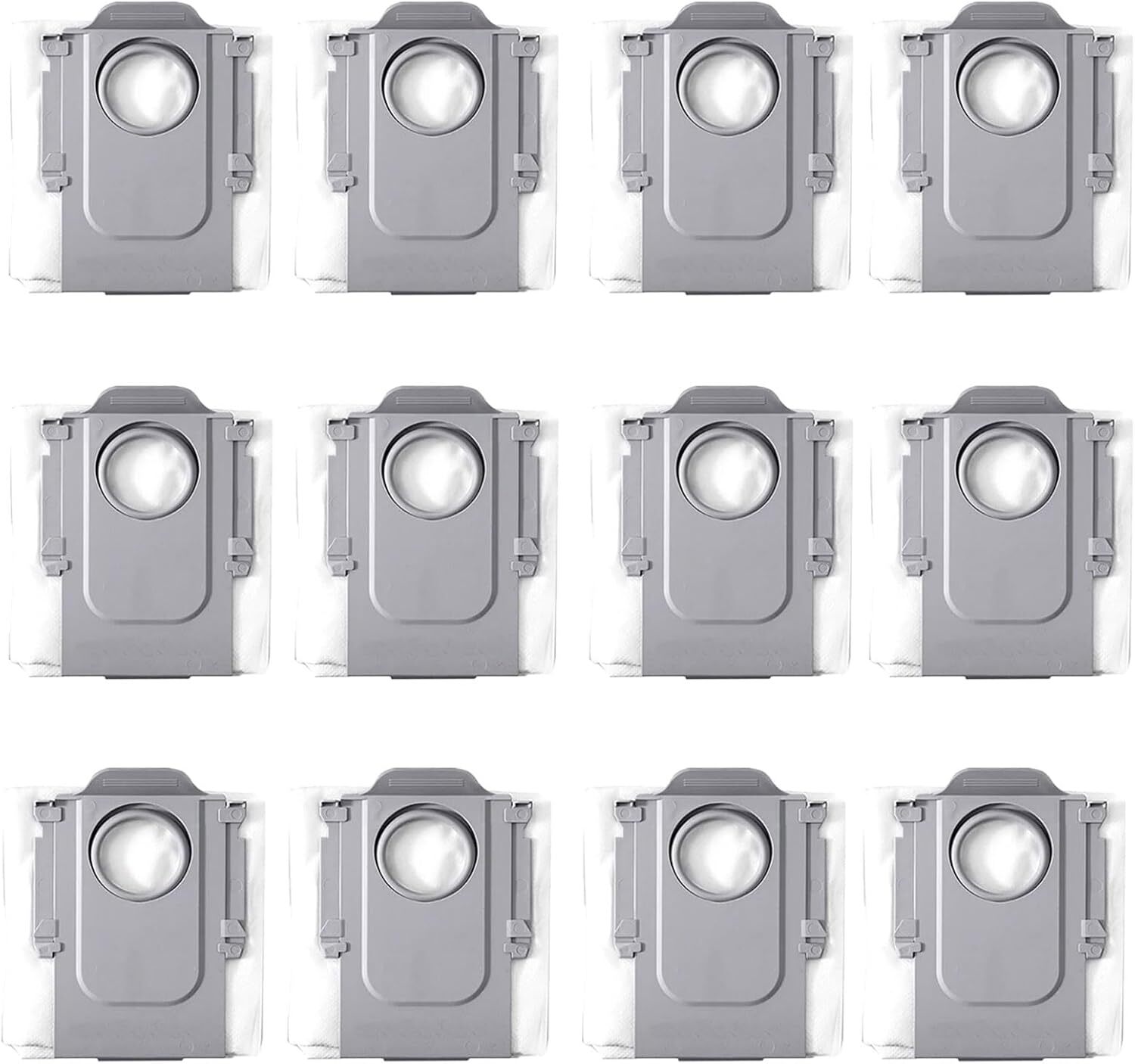 12 Ersatz-staubbeutel Für Roborock Qrevo Curve/p20 Pro Saugroboter