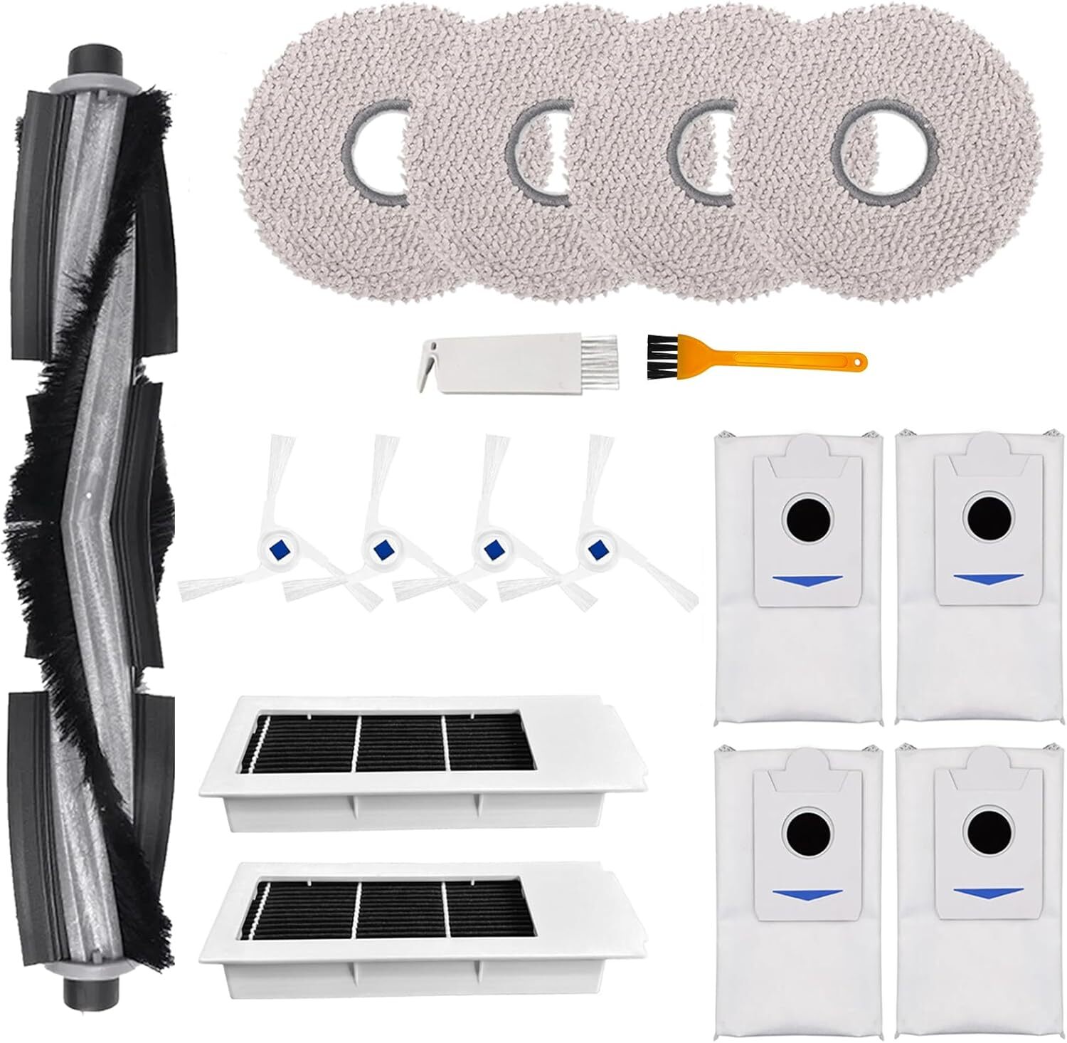 17-teiliges Zubehörset Für Ecovacs Deebot X2 / X2 Omni / X2 Pro Staubsauger