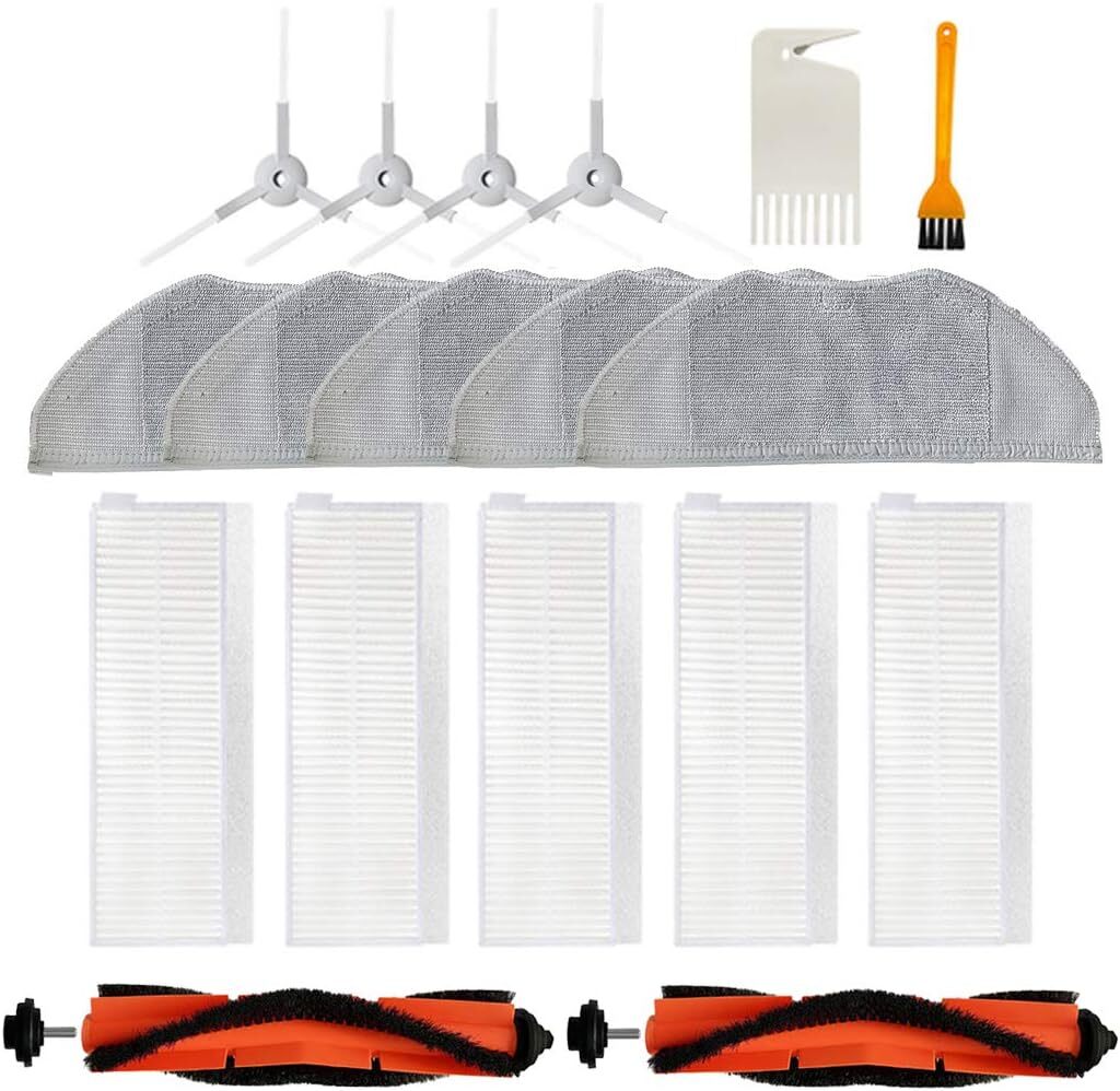 18-teiliges Set Rollenbürstenfilter Für Xiaomi Mijia G1 Ersatzteile Staubsauger