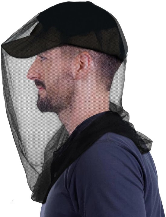 5-teiliges Moskitonetz Für Den Kopf – Extra Groß Und Extra Lang – 44 X 50 Cm – Insektenschutzmittel