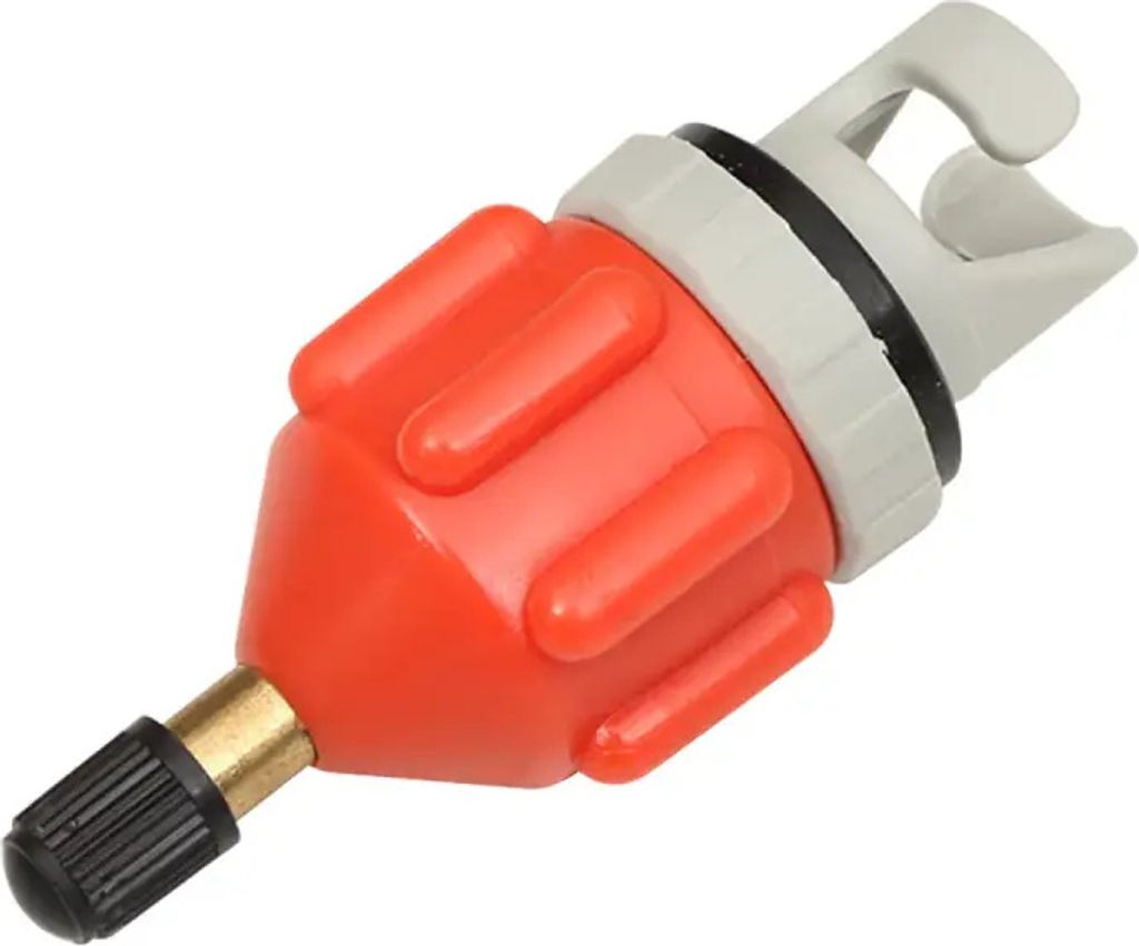 3 Sup-luftpumpen-ventiladapter, Geeignet Für Paddleboards, Aufblasbare Kajaks, Kanus, Boote Und Weiteres Zubehör – Orange
