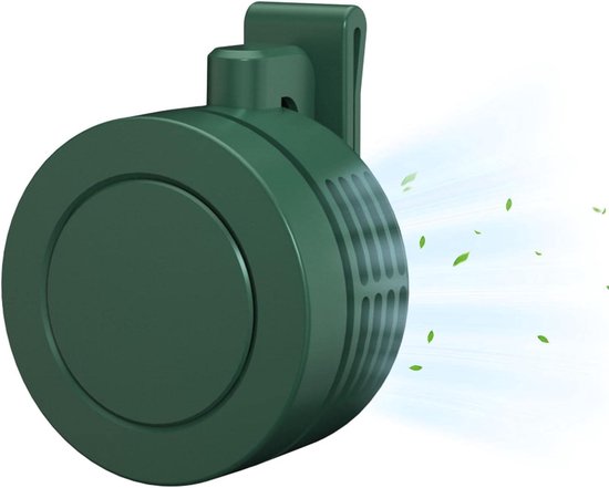 Multifunktionaler Clip-ventilator – 3 Geschwindigkeitsstufen – Superleise (≤ 25 Db) – Usb-aufladbar – 360° Drehbar – Für Büro, Auto Und Outdoor