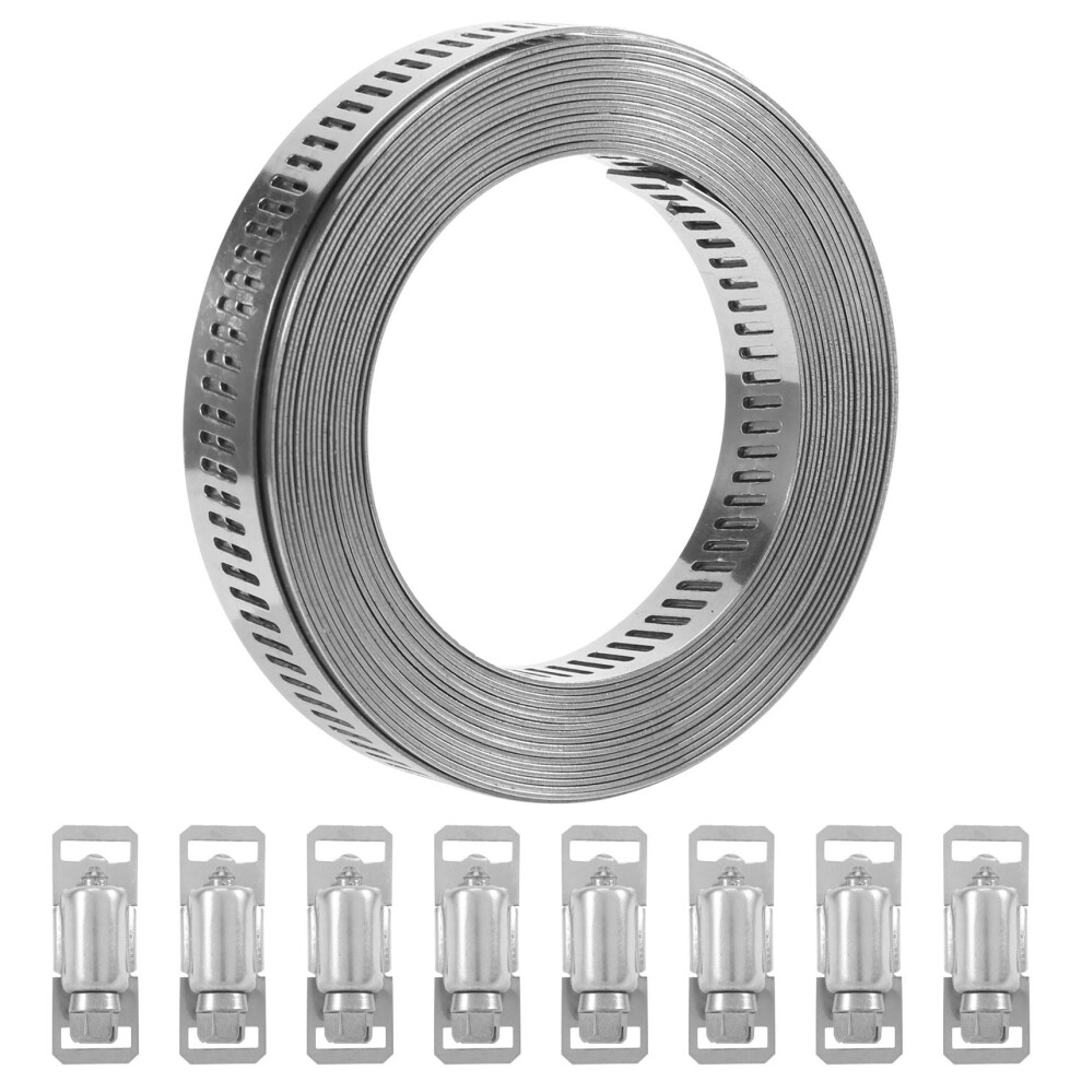 Lieferumfang: Schlauchschelle Aus Edelstahl 304 Mit Schneckengewinde Und Befestigungselement.