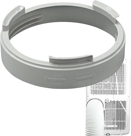 Ø150mm Tragbarer Klimaanlagen-abluftschlauch-anschlussadapter