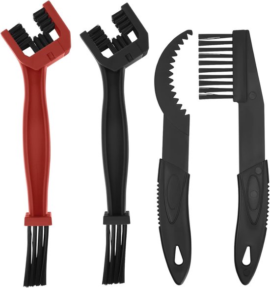 4-teiliges Set Fahrradketten- Und Motorradketten-reinigungsbürsten – Reinigungsbürste Für Mountainbikes