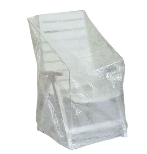 Trendline - Schutzhülle Basic Stapelstühle 65x65x110/150 cm Abdeckung Gartenmöbel