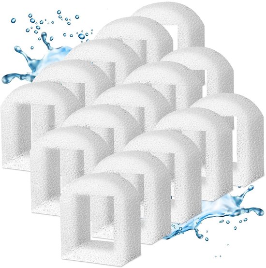 Ersatz-schaumstofffilterkartuschen Für Drinkwell 360 Premier/d360-re Wasserspender. 15 Kartuschen Pro Packung.