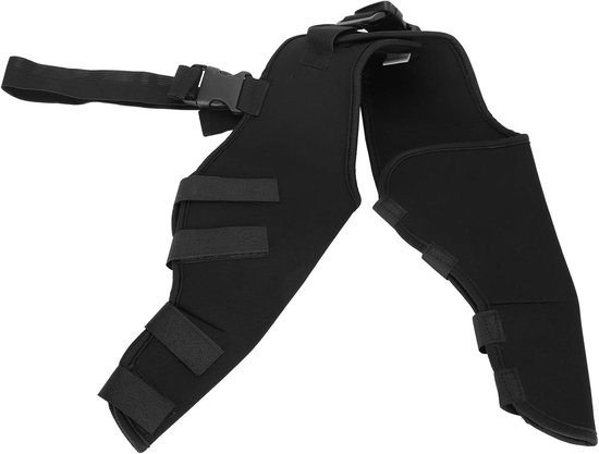 Hinterbeinschutz - Verstellbare Knieorthese - Unterstützung Für Hunde - Wundheilung Und Schutz - Hilft, Durch Arthritis Verursachte Instabilität Zu Lindern (l)