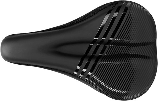 Universeller Gel-sattelbezug, Komfortables Fahrradpolster, Weich Und Stoßdämpfend, Für Mountainbikes, Rennräder Und Heimtrainer, Schwarz