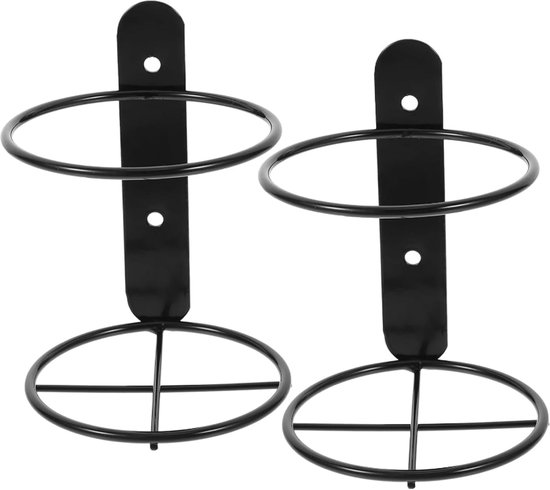 2er-pack Weinregal – Wandmontiertes Weinregal Aus Metall – Geeignet Für Restaurants, Hotels Und Bars