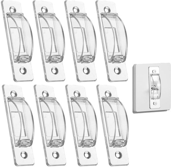 8er-pack Transparente Schutzkappen Für Lichtschalter Und Steckdosen