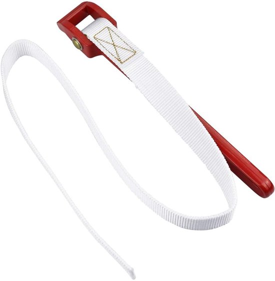 Riemenschlüssel - 12-zoll-verstellbares Universal-ölfilter-entfernungswerkzeug Mit Softgriff (85 Cm Riemen)