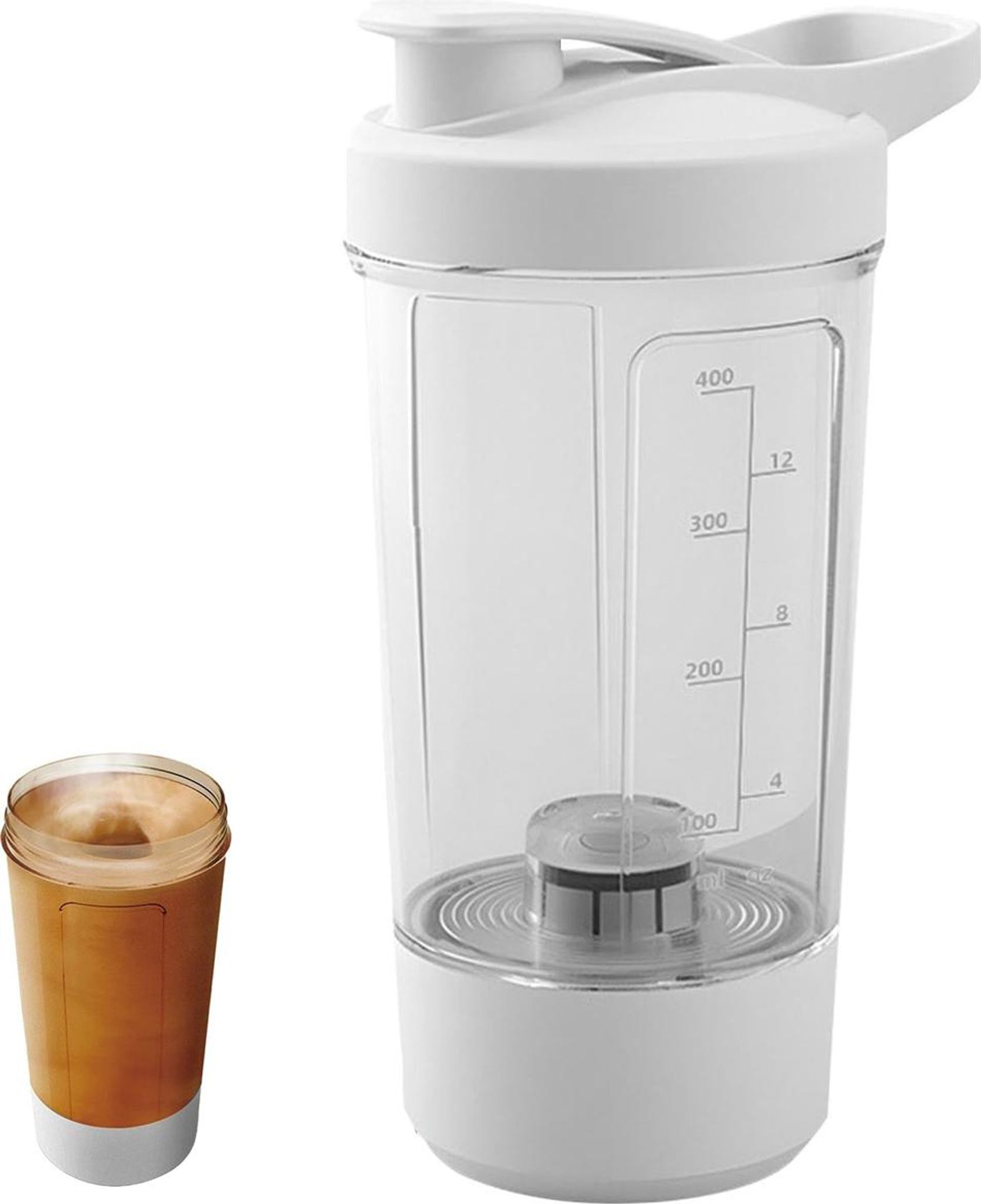 400 Ml Selbstumrührender Becher, Wiederaufladbarer Protein-pulver-shaker Mit Automatischer Rührfunktion, Usb-c-schnittstelle, Für Kaffee, Tee, Milch, Proteinpulver.