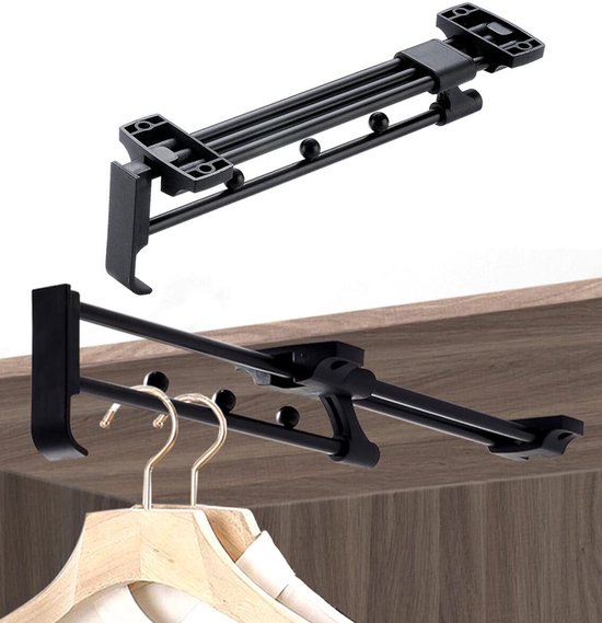 Verstellbare Kleiderstange – Teleskop-kleiderstange – 25–41 Cm – 1 Stück