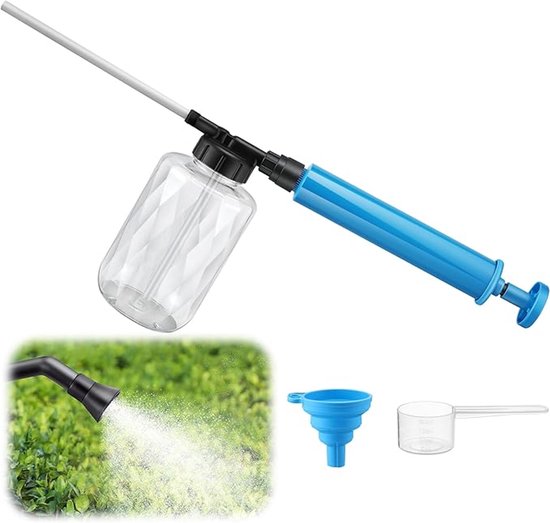 3-teiliges Professionelles Pflanzenbestäubungs-/pulversprühset – 500 Ml – Blau
