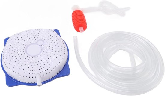 Poolabdeckungsablauf – Saugpumpe – Poolpflege – Automatische Entwässerung – 450 Cm Schlauch – Grau