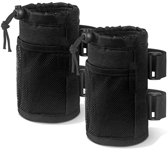 Flaschenhalter Mit Klettverschluss – 2er-pack – Universal – Fahrrad – Rennrad – Verstellbar – Fahrrad-getränkehalter