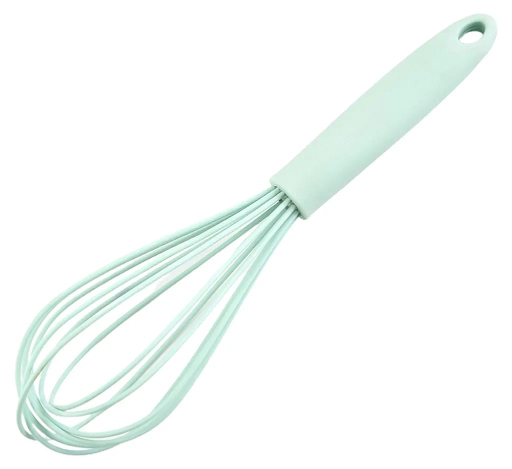 10-zoll-schneebesen Mit Antihaftbeschichtung, Leicht Zu Reinigender Pp-griff, Silikonmaterial, Milchbesen, Kochhilfe, Ein Großartiger Küchenhelfer.