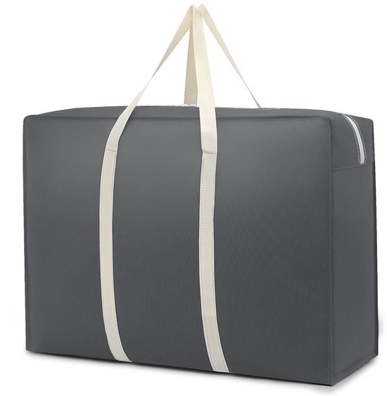 Extra Große Aufbewahrungstasche – Vlies-organizer – Strapazierfähig – Für Camping/bettwäsche/decken/kleidung/kissen/reisen – 60 X 25 X 40 Cm