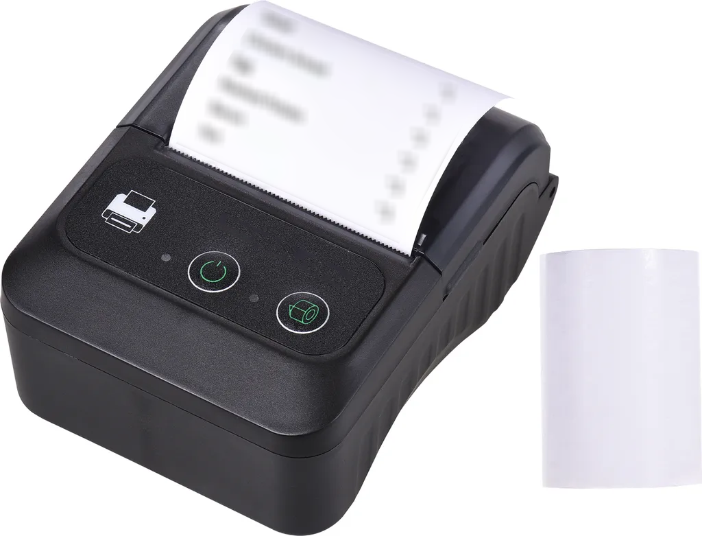 Bluetooth-fähiger 58-mm-thermobondrucker (2 Zoll), Mini-usb-schnittstelle, Unterstützt Mobiles Drucken.
