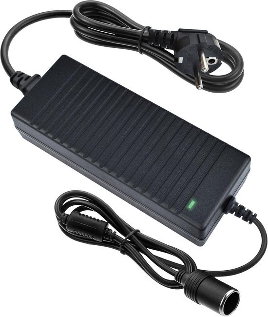 12v 10a Kfz-netzteil 180w, Spannungswandler 230v Auf 12v, Mit Zigarettenanzünder-auf-steckdosen-adapter, Tragbarer Kfz-kühlschrank-adapter