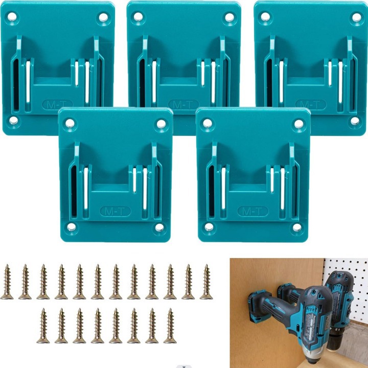 Geeignet Für Makita 14-18v Lithium-akku-werkzeuge: Basisklemmen – Aufhängehalterungen – 5-teiliges Set
