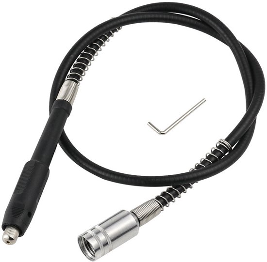 3-mm-verlängerungskabel Für Flexible Schleifwellen Mit Silbernen Spannfuttern, Zubehör Für Graviermaschinen